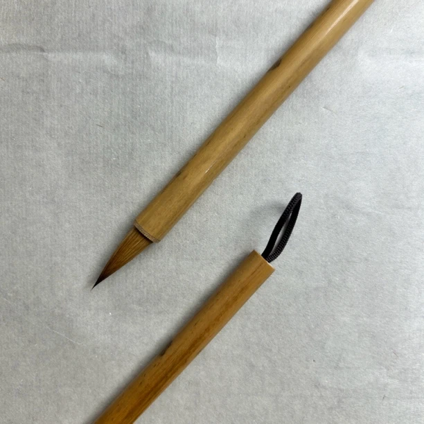 【孙跃老师推荐】狼毫毛笔出锋2.1口径0.6