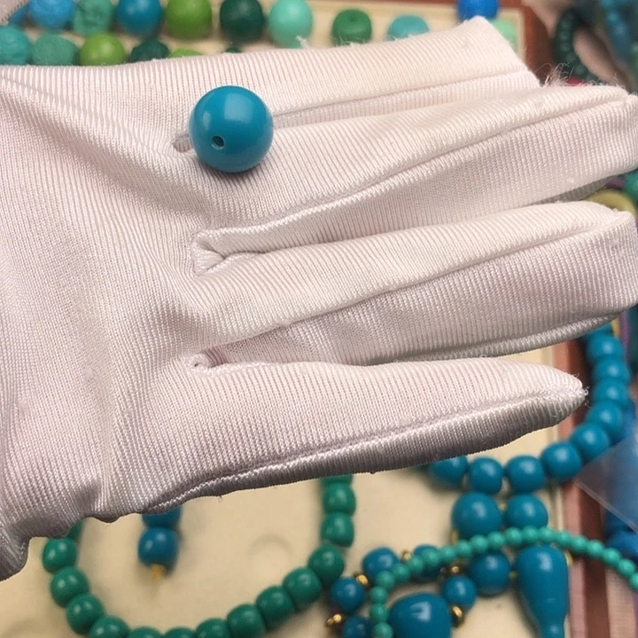 琉璃颈饰小****b精工圆珠