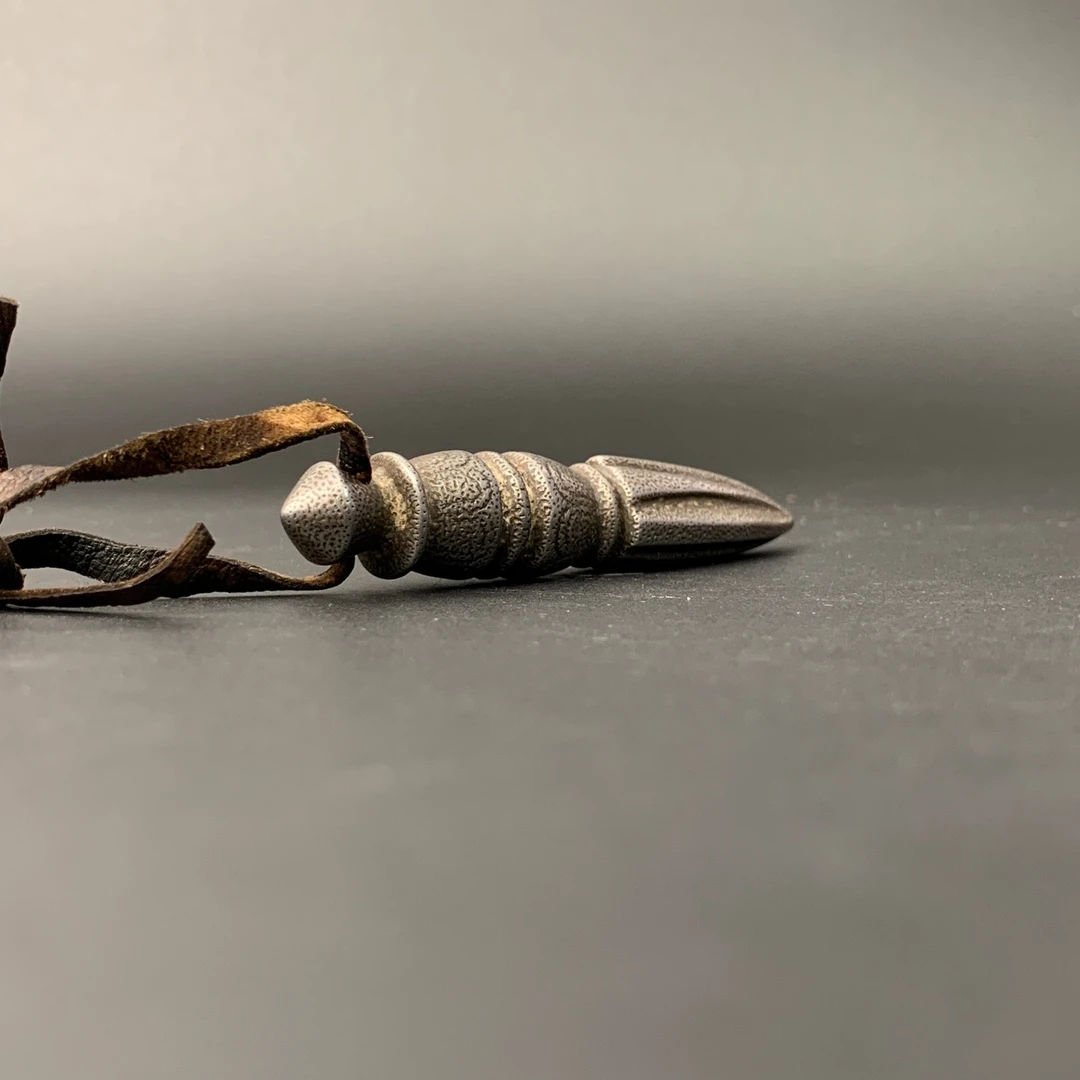 清代·托甲莲瓣纹金刚橛84.5mm 73gYYB25YYB0818038