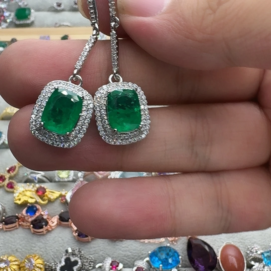 银S925镶嵌水晶戒指