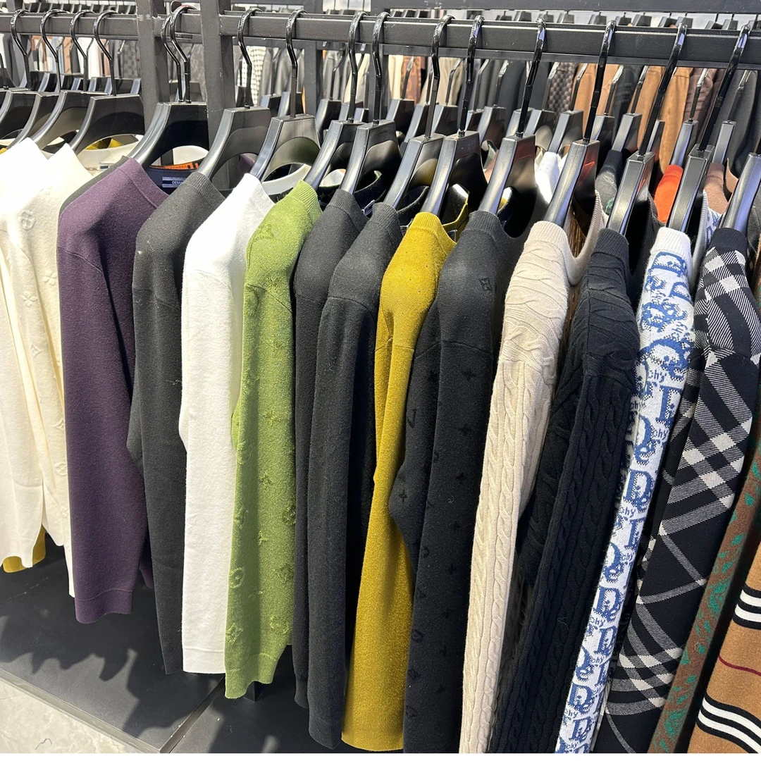 轻奢欧品男士毛衣断码清仓时尚长袖网红针织休闲百搭修身半高领