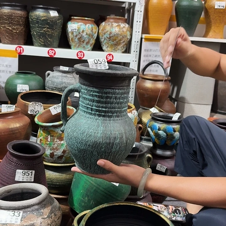 绿色单耳059高度25口径15