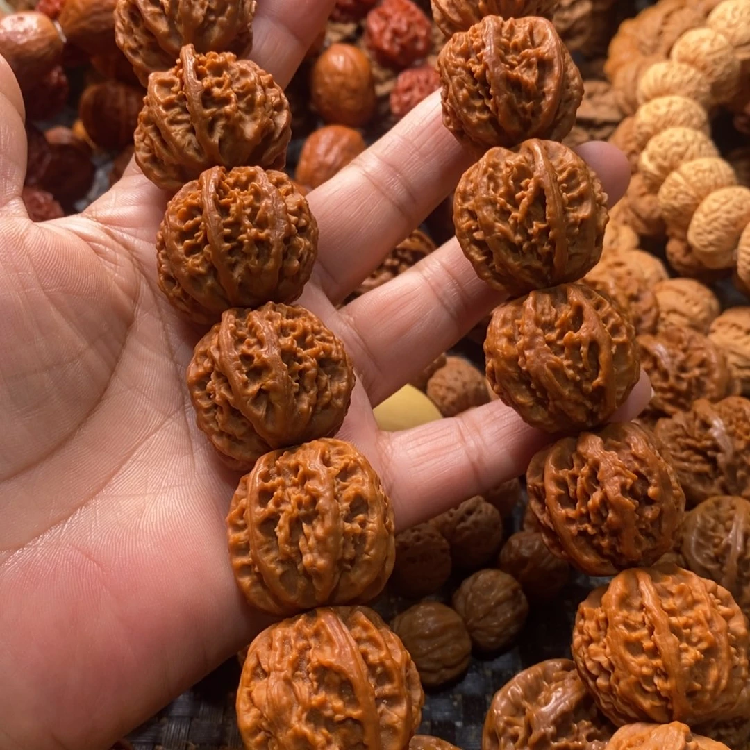 吊坠文玩核桃粗筋手持