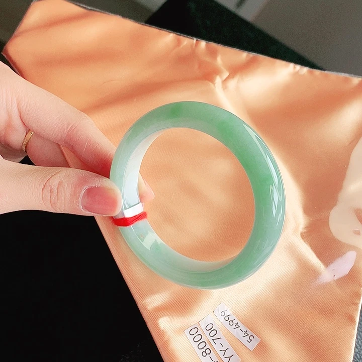 翡翠未镶嵌手镯缅甸天然a货翡翠手镯