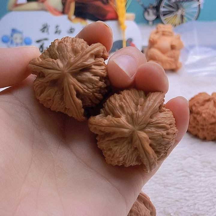 把件文玩核桃禹*王三棱