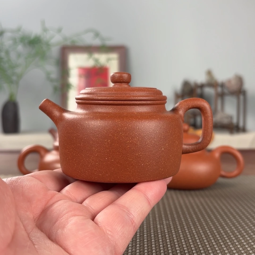 茶壶紫砂黄龙山原矿紫砂壶166