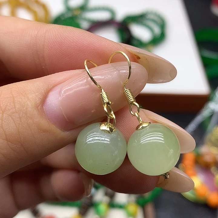 玛瑙/玉髓颈饰合金吊坠