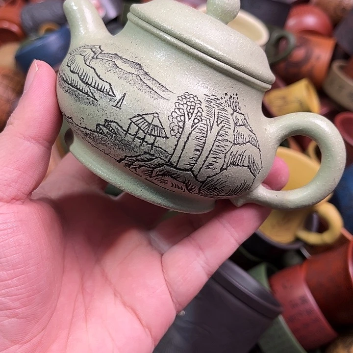 紫砂茶杯全手工紫砂主人杯