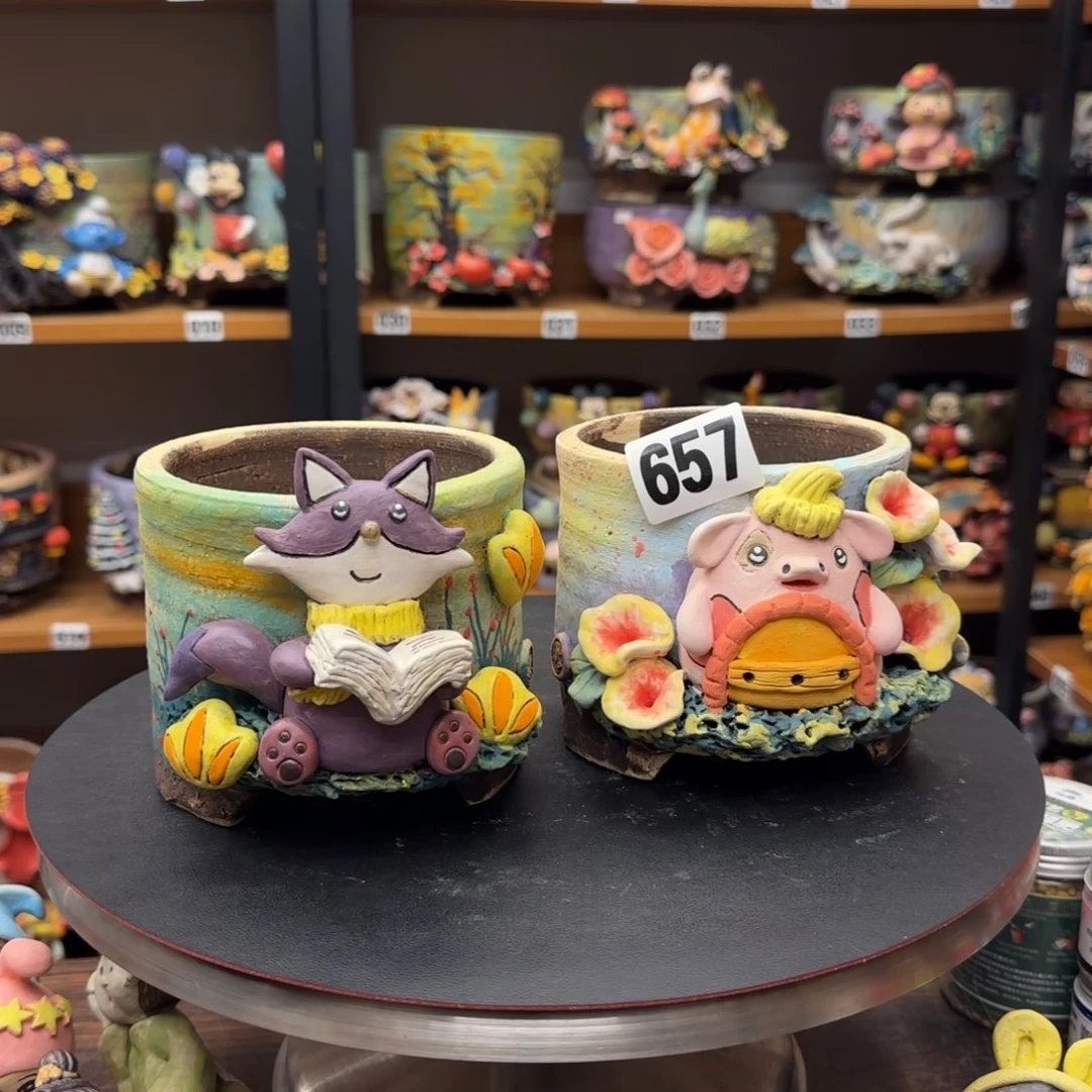 【闪购商品】粗陶手捏