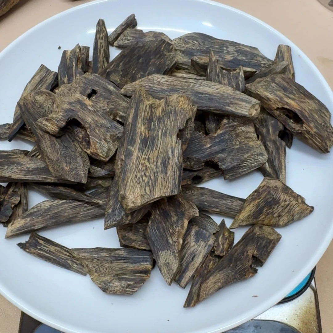 沉香沉香碎屑海南汝湖高油块料158克