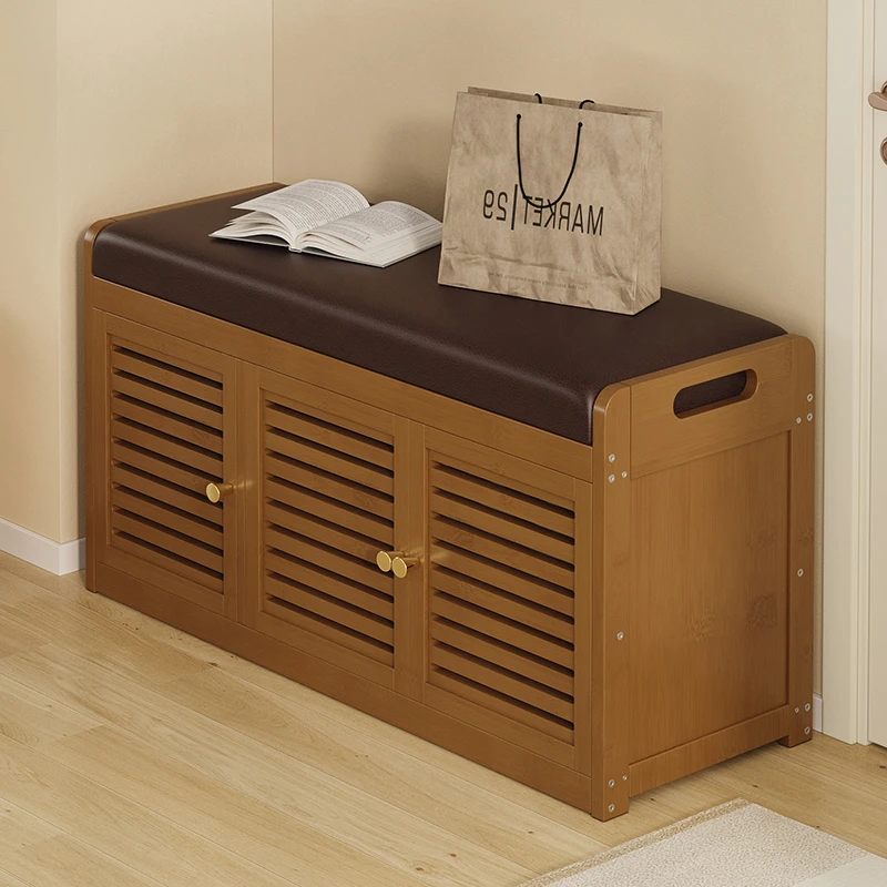 家用入户门口换鞋凳鞋柜一体可坐网红款收纳储物柜子神器不占空间