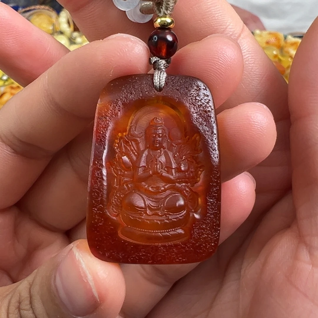 琥珀未镶嵌裸石鼠