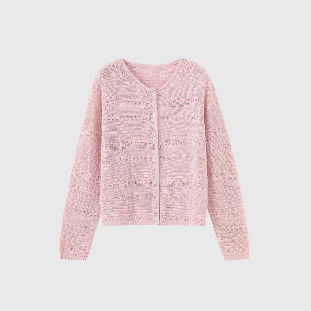 2025新款时尚百搭气质优雅针织开衫