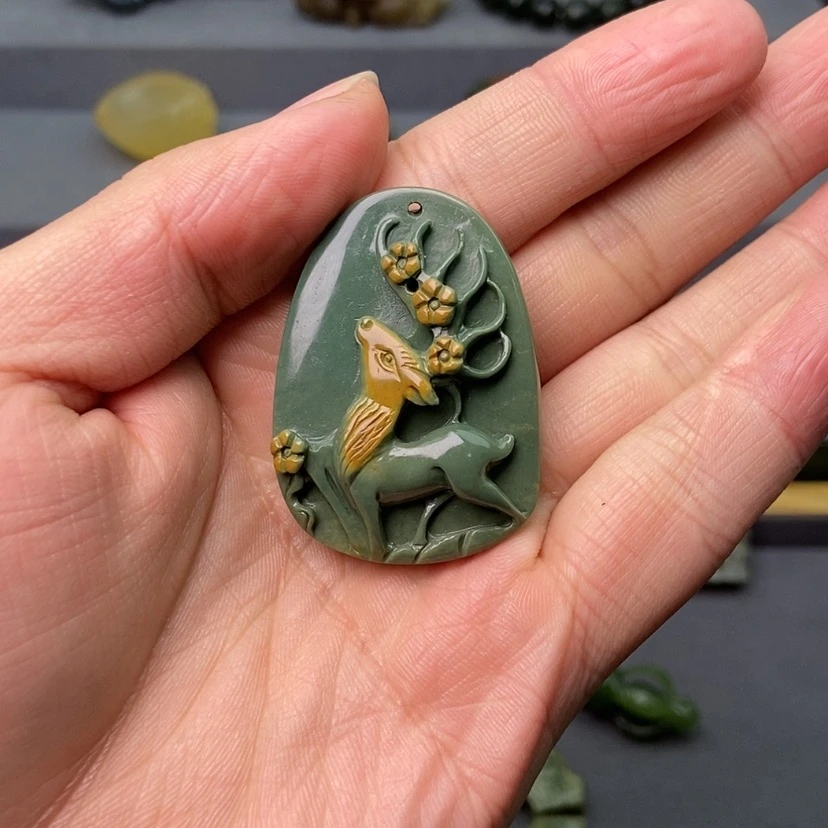 【闪购商品】和田玉颈饰未镶嵌逻***社