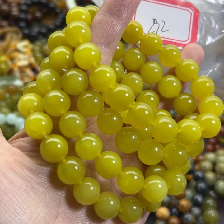 蛇纹石玉未镶嵌手链
