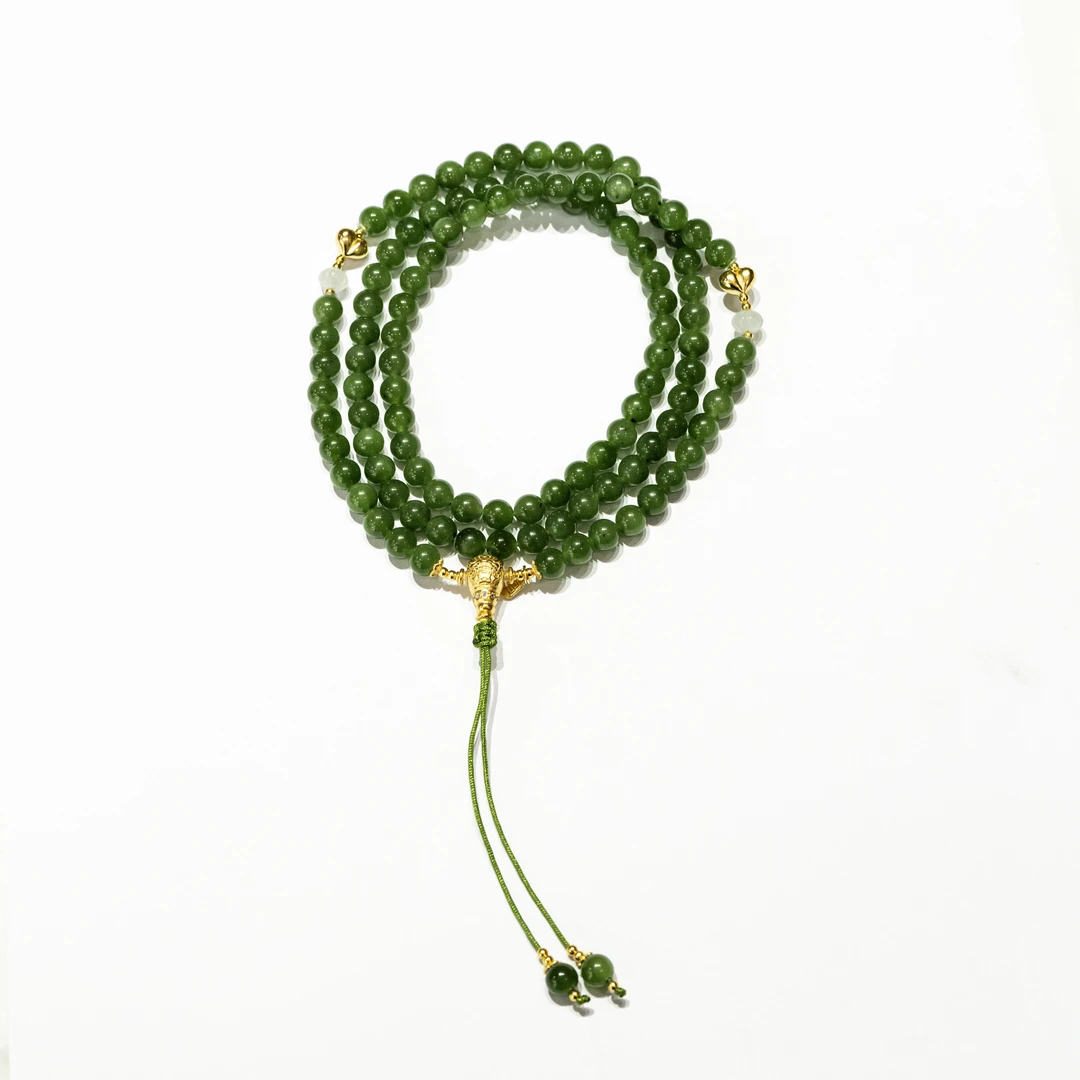 【普陀山欢喜】 和田玉项链（发货多样性一件）G35986