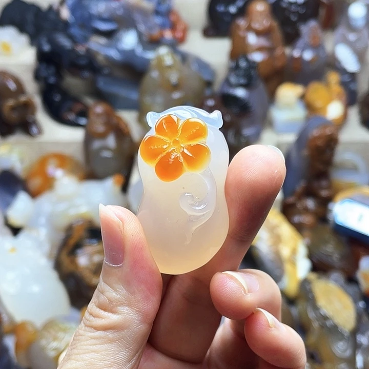 玛瑙/玉髓饰品未镶嵌