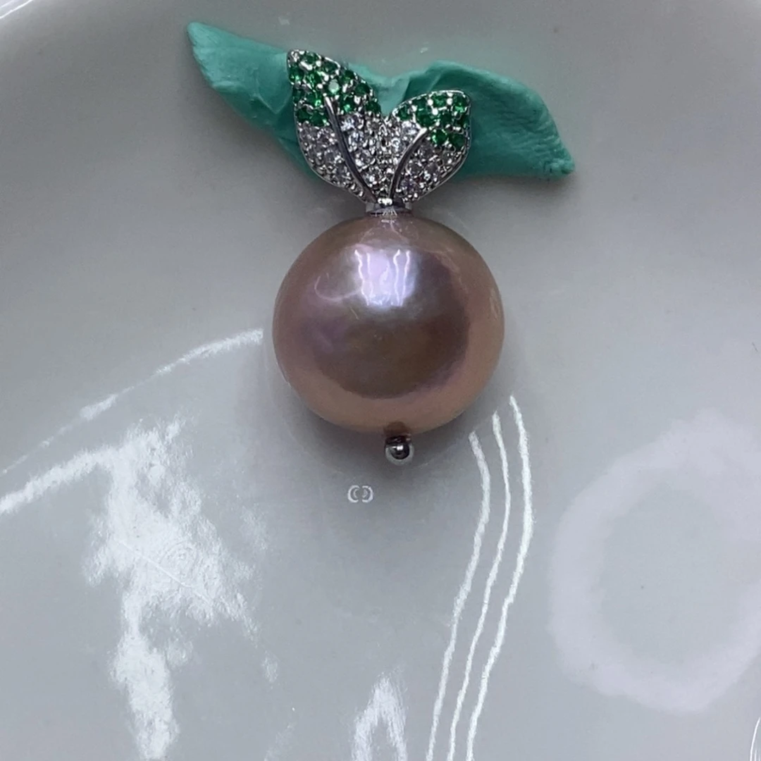 淡水珍珠未镶嵌吊坠(不含链)