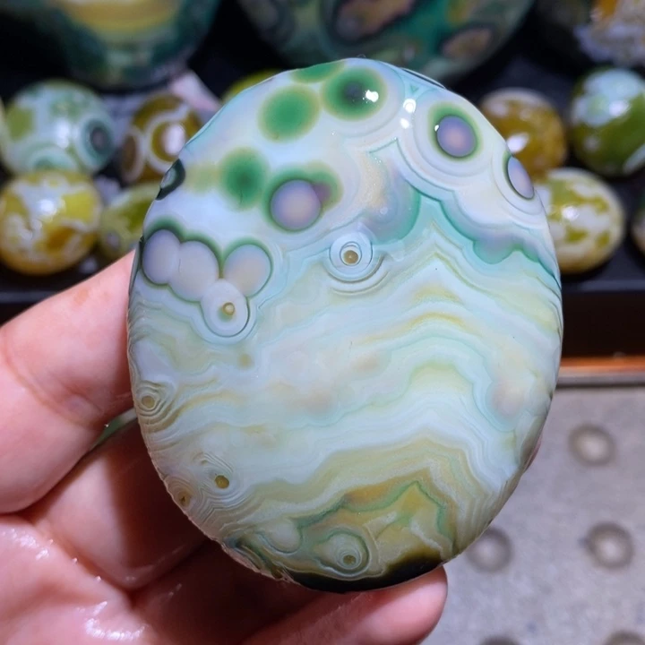 未镶嵌玛瑙/玉髓珠宝半成品47