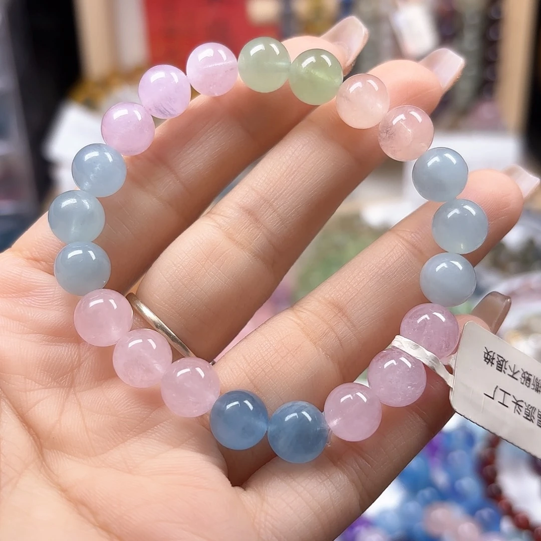 水晶手链未镶嵌摩根石9.3