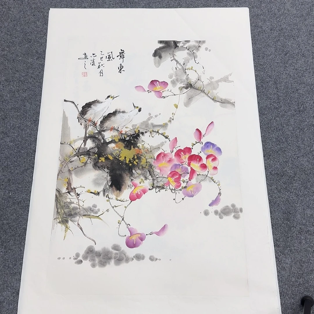 国画68*45纯手绘刘亦凌