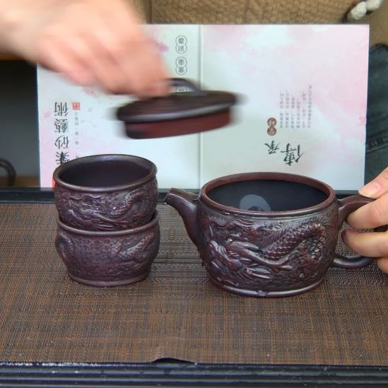 紫砂茶杯高货放漏