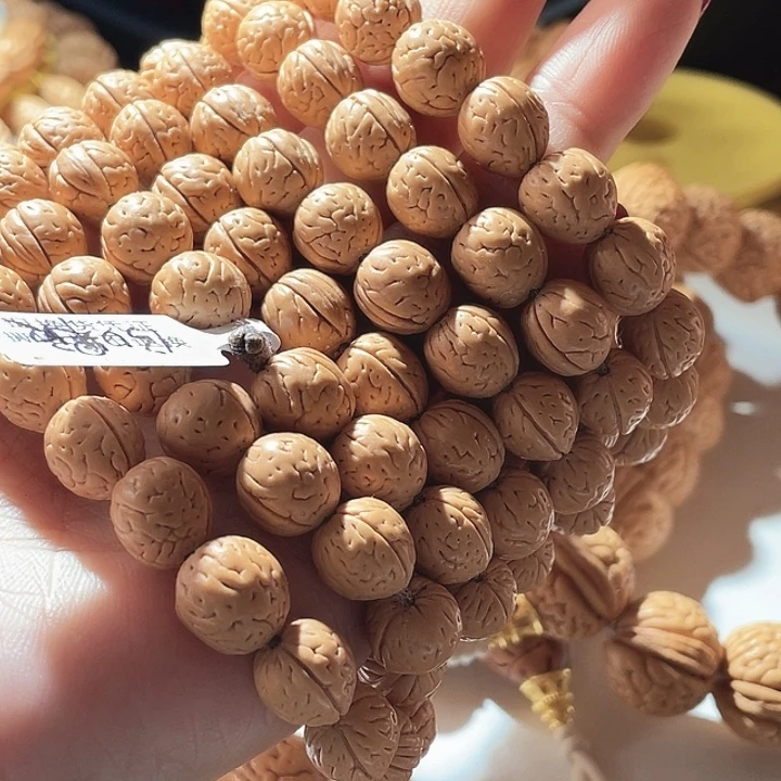 和***尚吊坠桃核桃核手串野生26