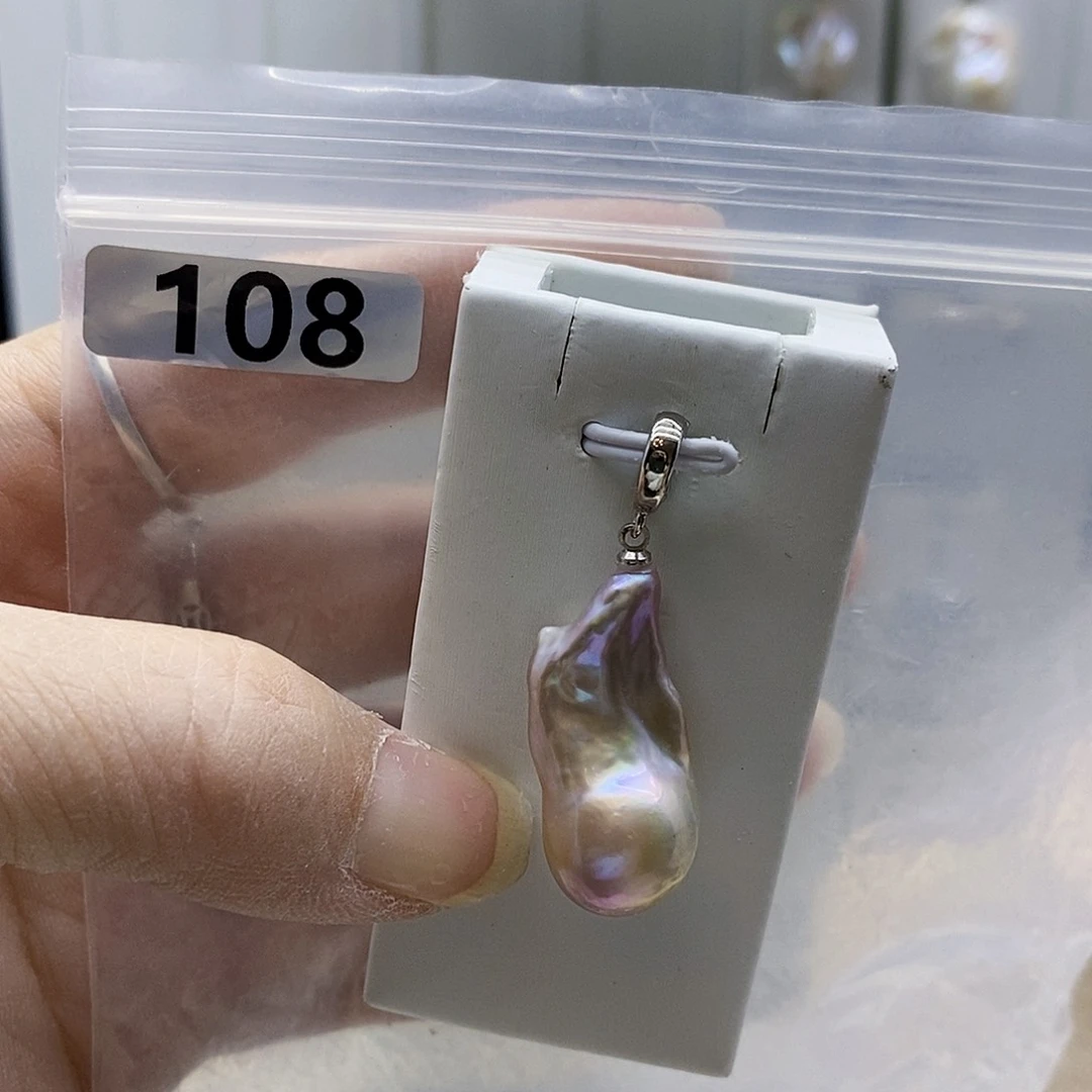 颈饰合金淡水珍珠