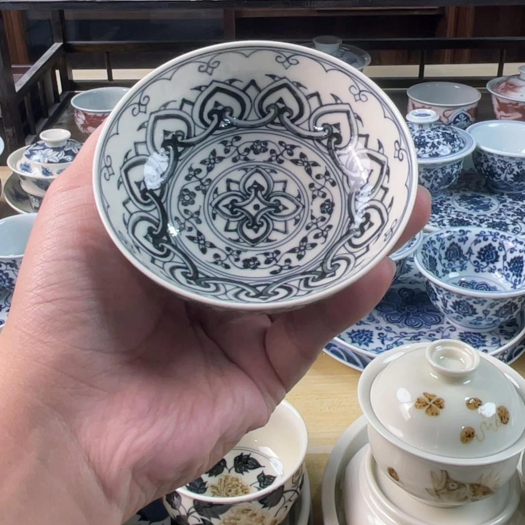 景德镇手工手绘茶具