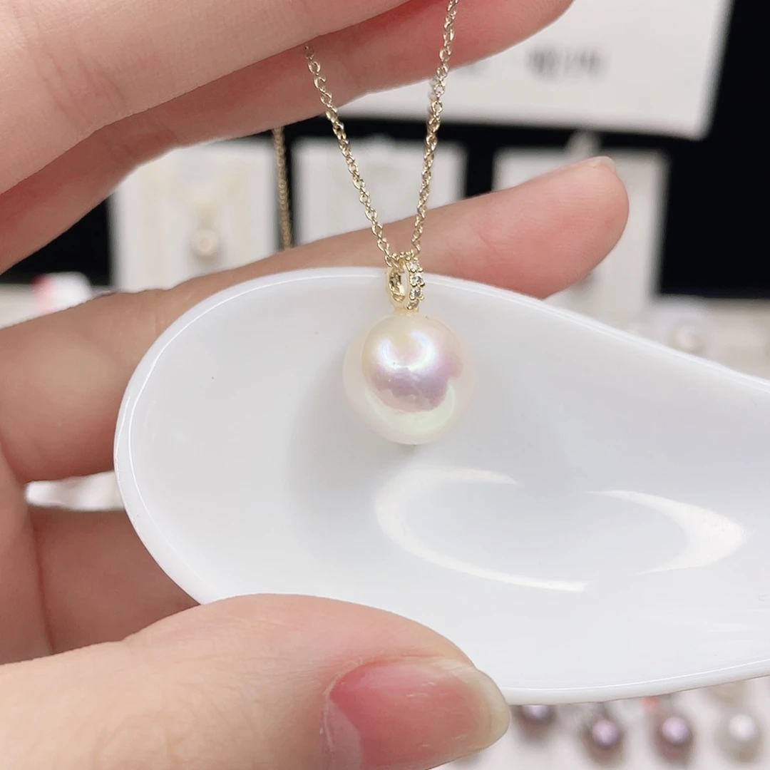吊坠(赠链)淡水珍珠合金