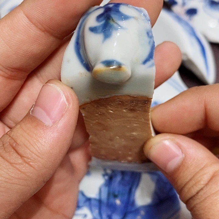 金铜精品瓷片标本学习