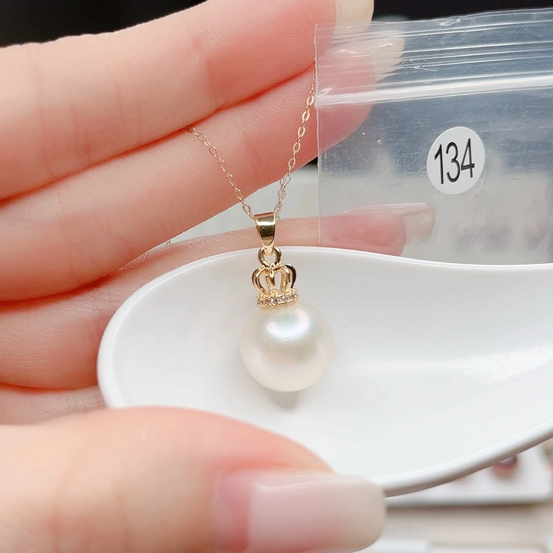 吊坠(不含链)合金淡水珍珠