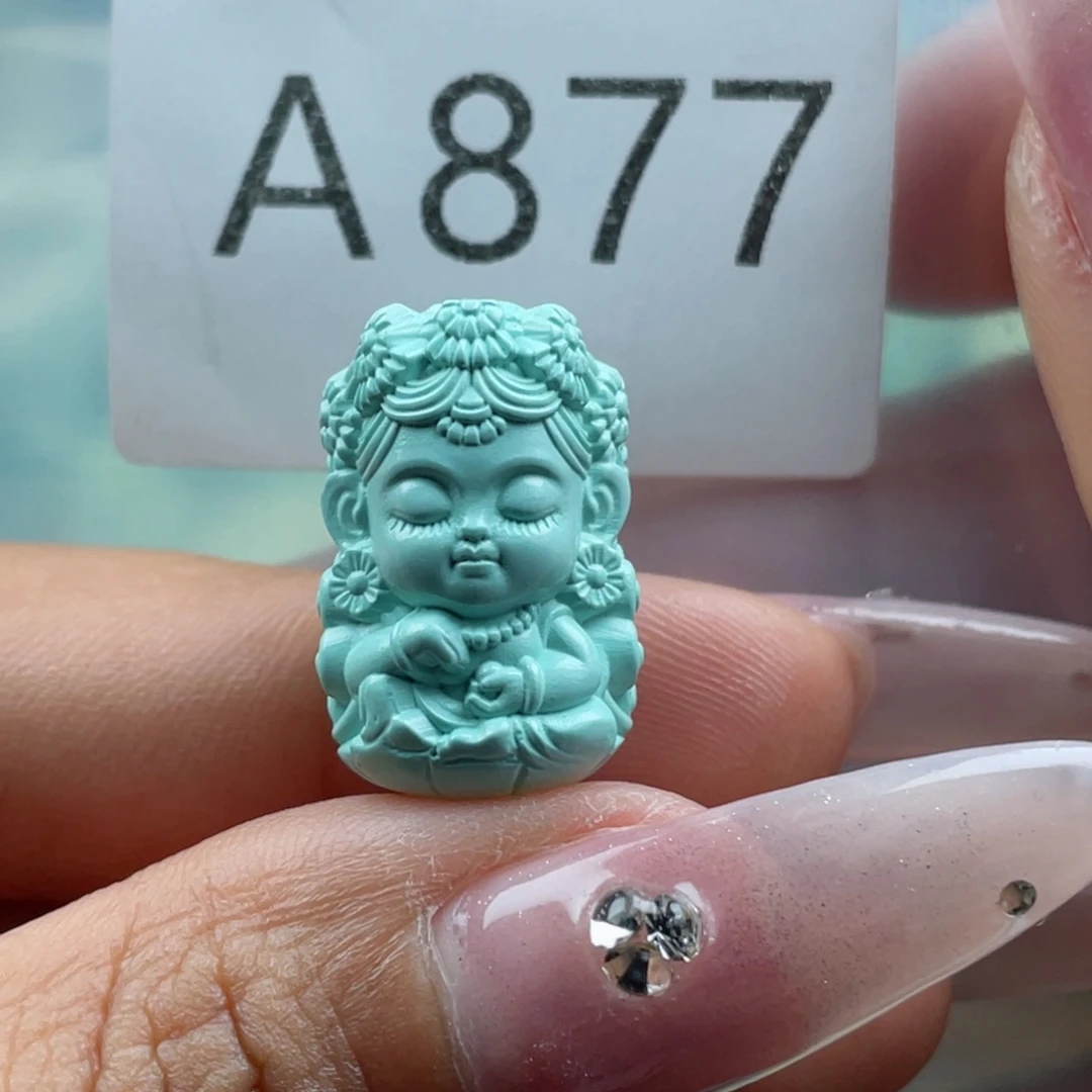 绿松石珠宝奇石未镶嵌