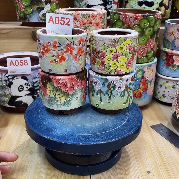 多肉花盆小直筒花盆瑕疵