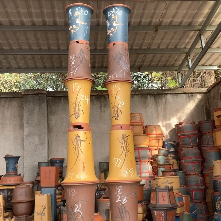 紫砂花盆紫砂花盆盆栽花卉苗木种植