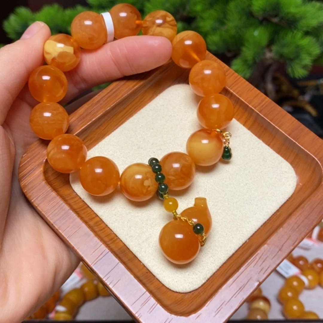 【闪购商品】手链蜜蜡未镶嵌手串