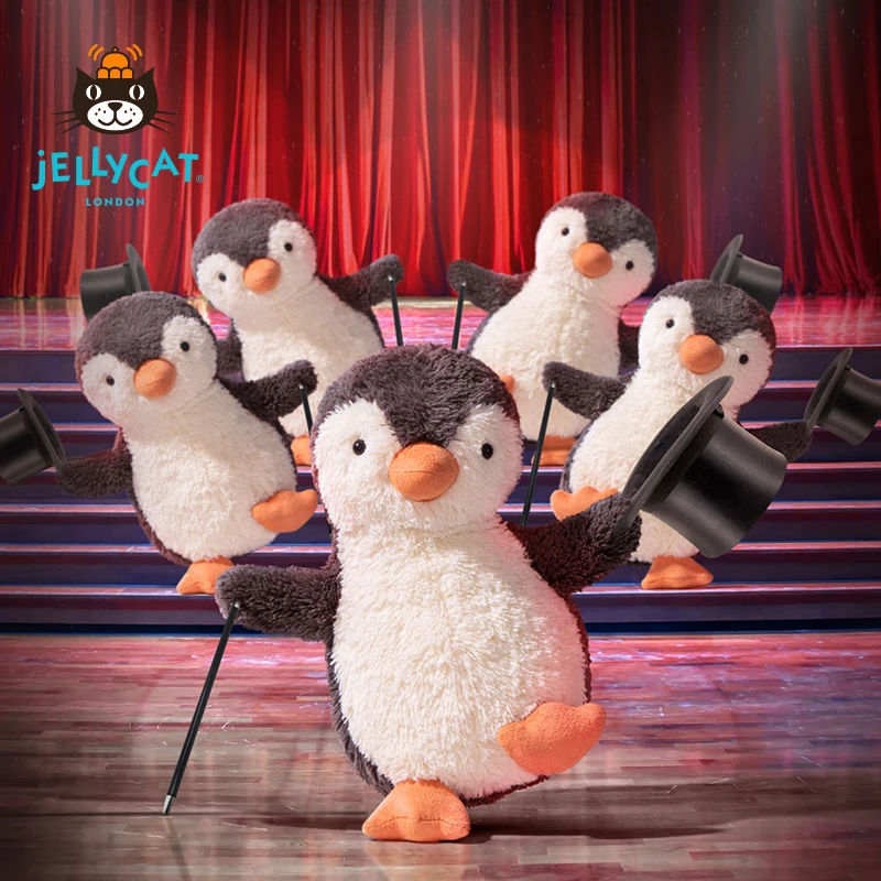 Jellycat花生企鹅毛绒玩偶安抚抱枕娃娃公仔圣诞节生日礼物送女生
