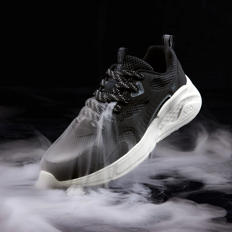 361°男鞋运动鞋2025年夏季网面透气通勤轻便百搭男休闲鞋