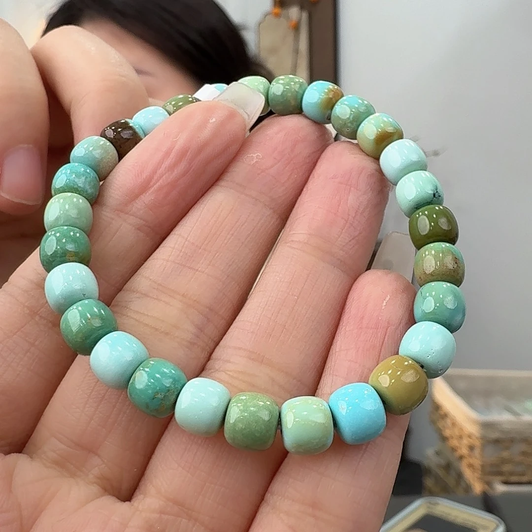 绿松石未镶嵌挂件