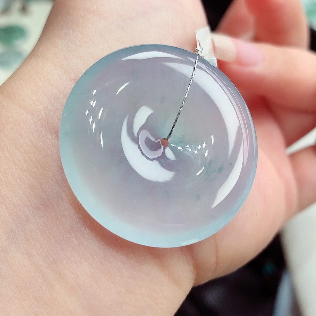 翡翠未镶嵌颈饰翡翠94，33.3/6