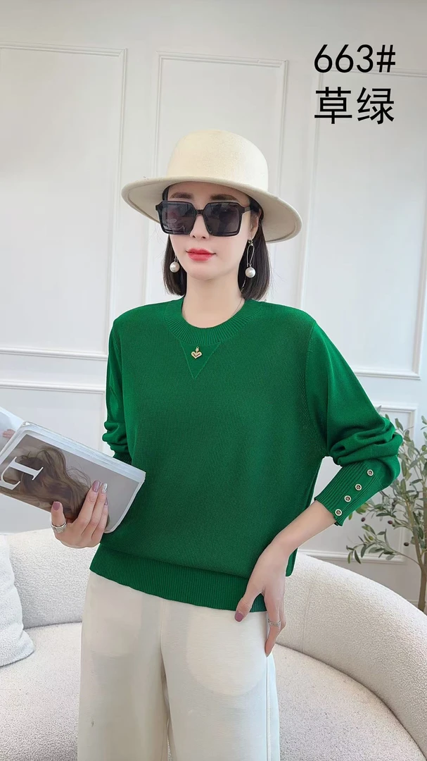 w663春款针织小衫(均码建议110斤-155斤)