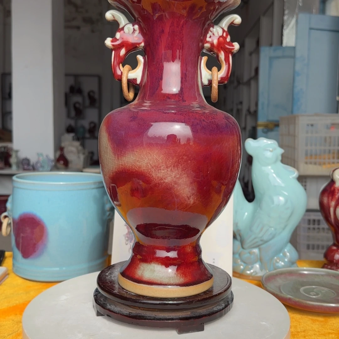 摆件陶郑家钧瓷摆件