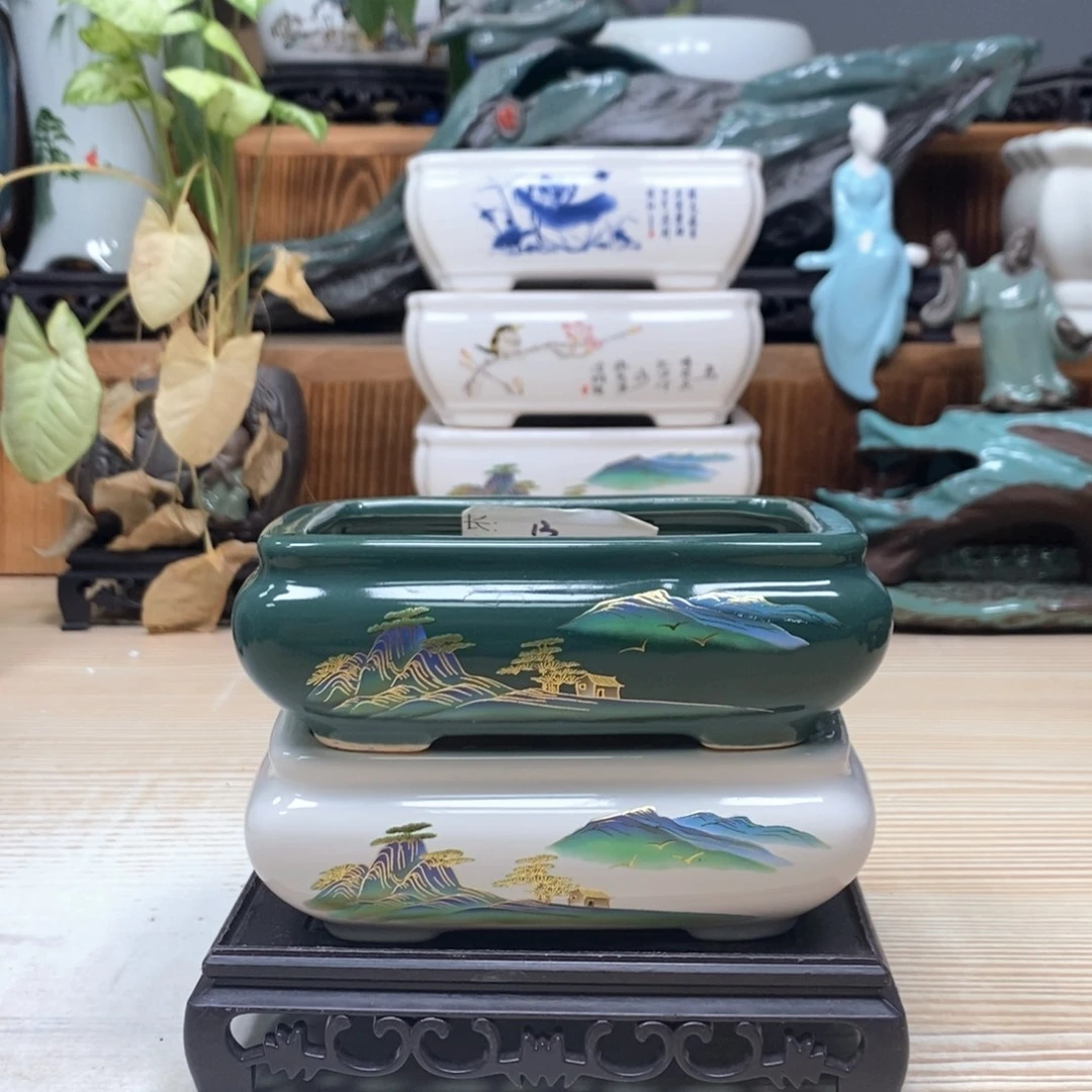花盆紫砂陶瓷艺术花盆陶瓷