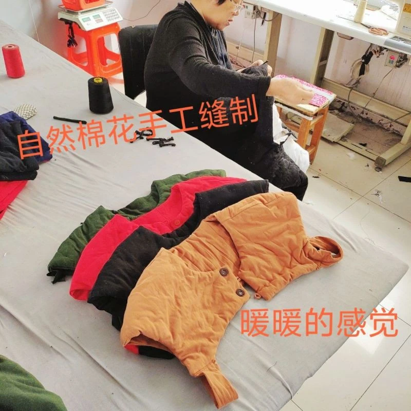 男女睡觉护肩颈椎防寒月子产妇保暖棉坎夜间防风纯棉花手工缝全棉