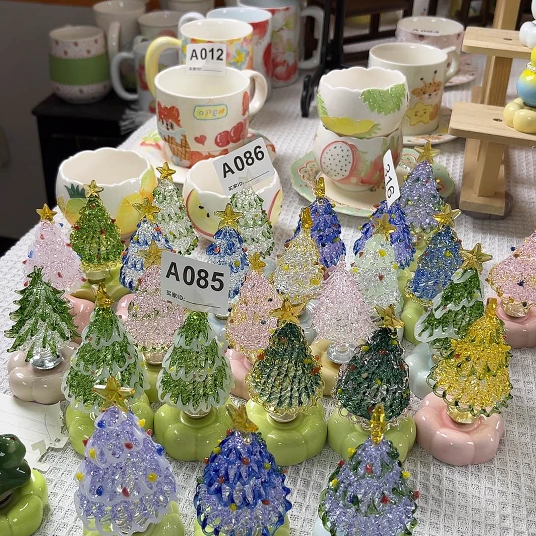陶景德镇陶瓷底座转转