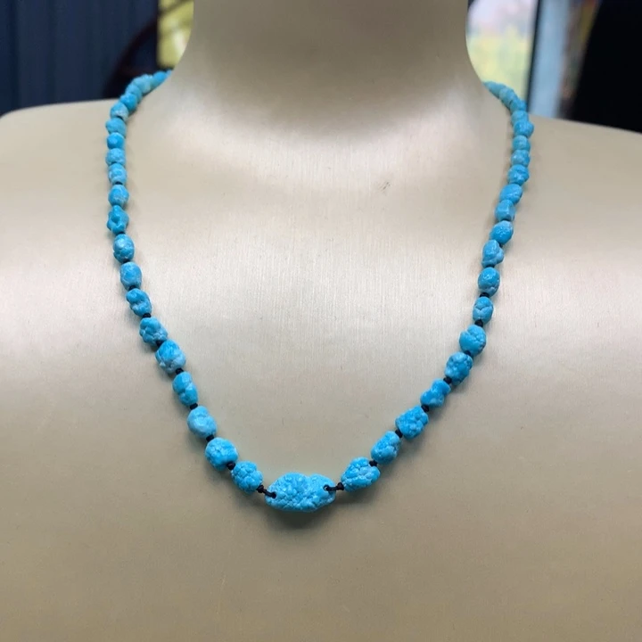 绿松石未镶嵌长链