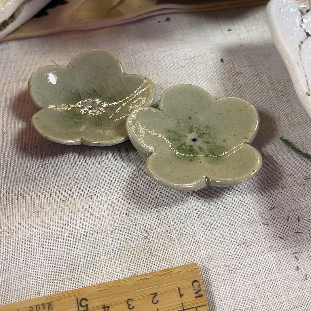 瓷片嘻*嘻樱花筷置来咯