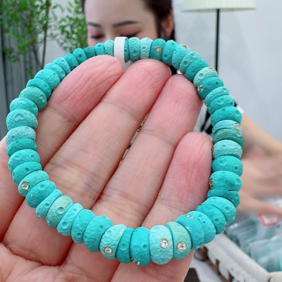 未镶嵌绿松石珠宝奇石