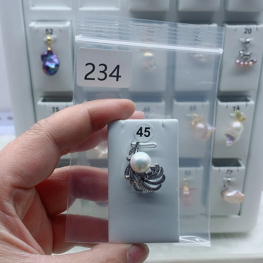 吊坠(不含链)合金淡水珍珠