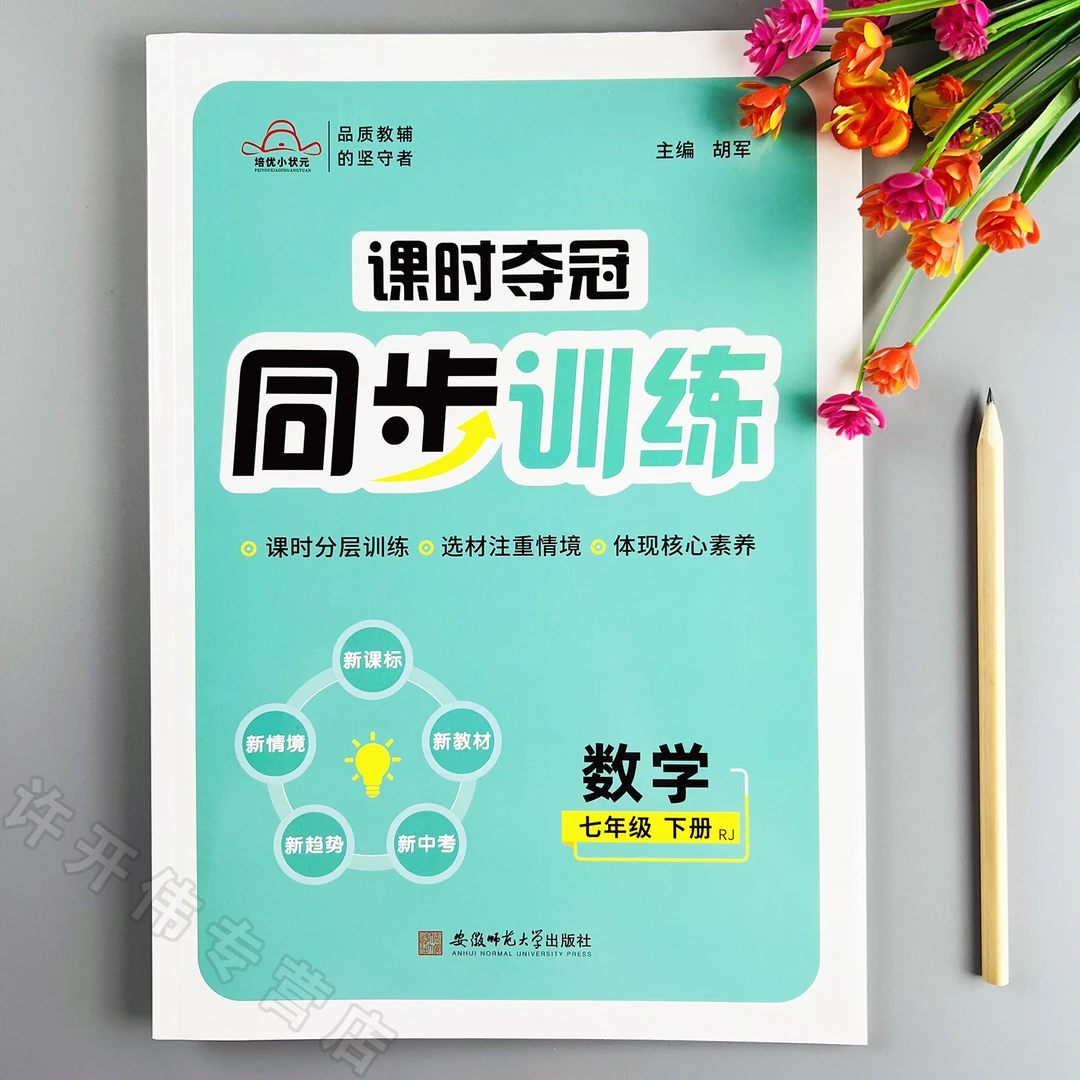课时夺冠同步训练七年级下册数学同步练习册人教版一课一练课时练